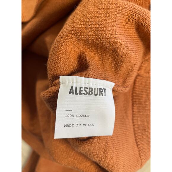 Alesbury Rust Brown Mens Hoodie Sweater XXL - Picture 7 of 9